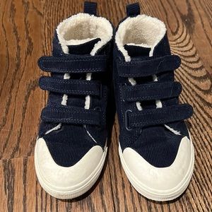 Navy cord Cat & Jack sneakers